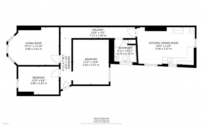Flat 38 St. Johns Park Mansions, Pemberton Gardens, Tufnell Park, London, N19 5RT 6