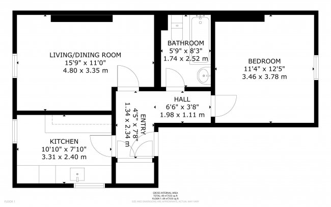 Flat 3 Cromwell House, 80 Warwick Road, Earls Court, London, W14 8PT 1