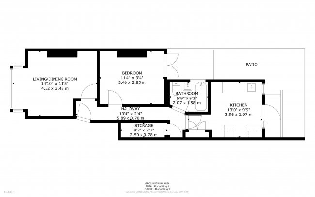 Flat A, 62 Homecroft Road, Sydenham, London, SE26 5QG 4