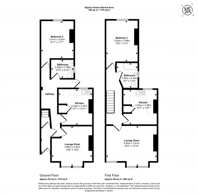 Ground Floor Flat & First Floor Flat, 26 Woodlands Street, Lewisham, London, SE13 6TU 2