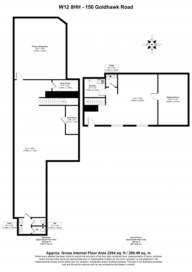 150 Goldhawk Road, Shepherds Bush, London W12 8HH 1