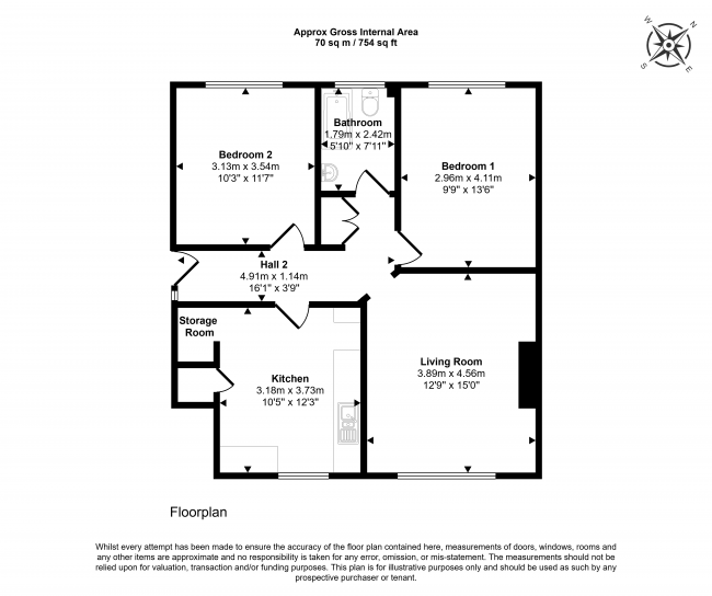 Flat 125 High Street, Ventnor, Isle of Wight, PO38 1LZ 5