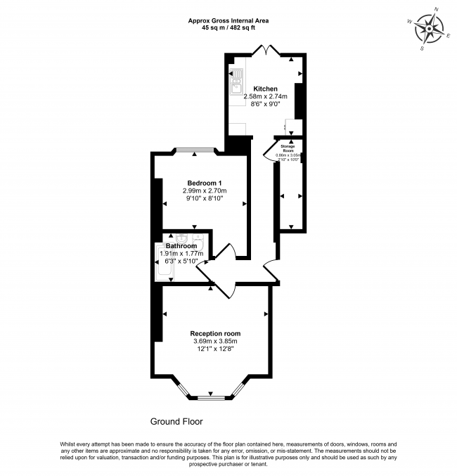 Flat B, 46 Chesterton Road, Notting Hill, London W10 6ER 5