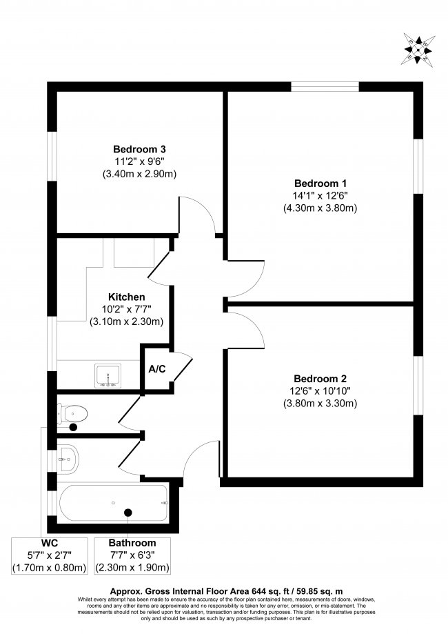 Flat 165 Henson Park, Chard, TA20 1NL 10