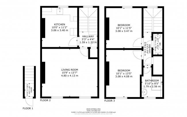 Flat 2, 35 Harewood Avenue, Marylebone, London, NW1 6LE 5