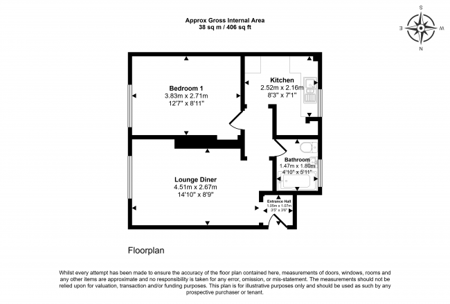 Flat 14 Well Meadow, Brampton, Carlisle, CA8 1UW 8