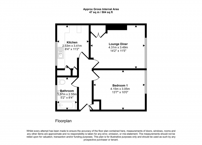 Flat 1 Jutland House, Dedworth Road, Windsor SL4 5BE 4