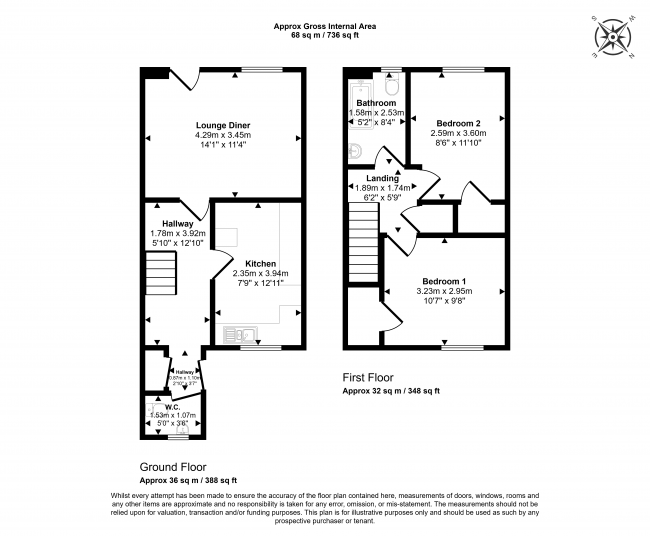 16 Falcon Close, Oxford, Oxfordshire, OX4 6EY 1