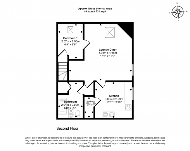Flats 1-4, 11 Prospect Road, Moseley, Birmingham, B13 9TB 9