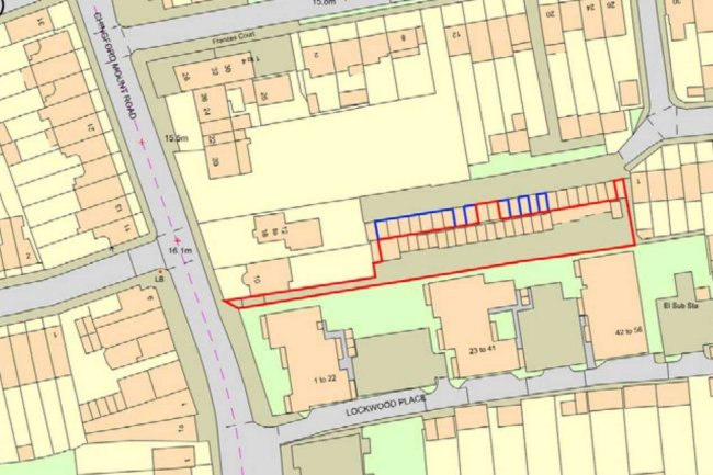 Land and garages rear of 10 Chingford Mount Road, London E4 9AB 1