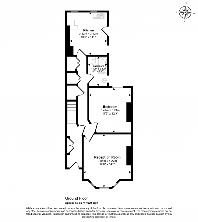 14 Gowrie Road, Battersea, London SW11 5NR 7
