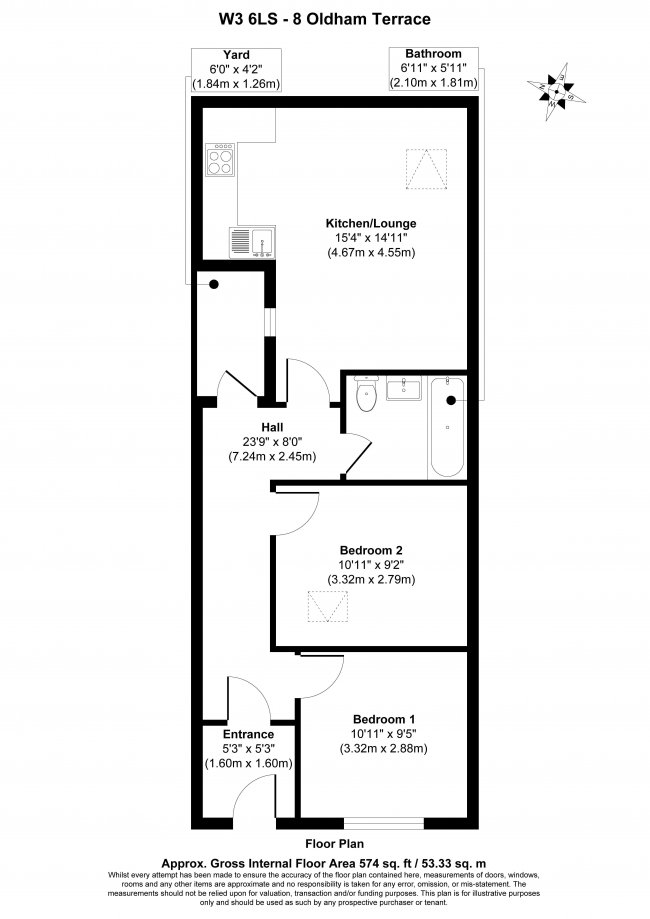 8 Oldham Terrace, Acton, London, W3 6LS 10