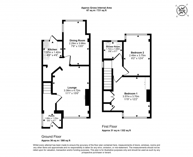 44 Dunkery Road, Eltham, London, SE9 4HZ 1