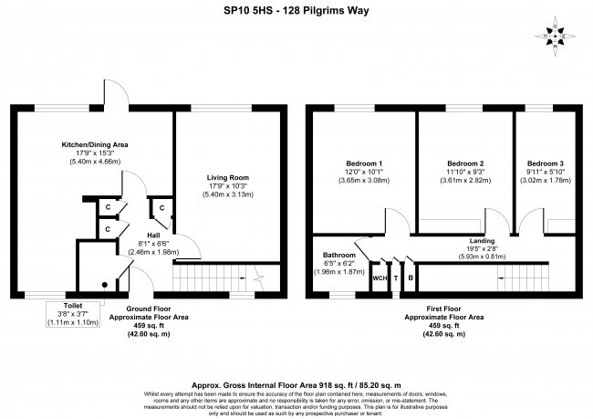 128 Pilgrims Way, Andover, SP10 5HS 2