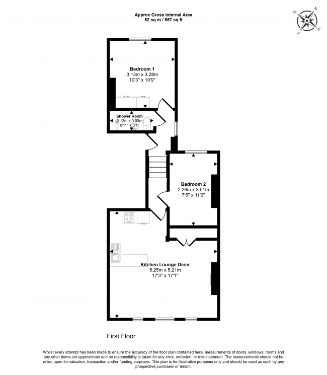 Flat A, 46 Battersea Park Road, Wandsworth, London, SW11 4JP 2