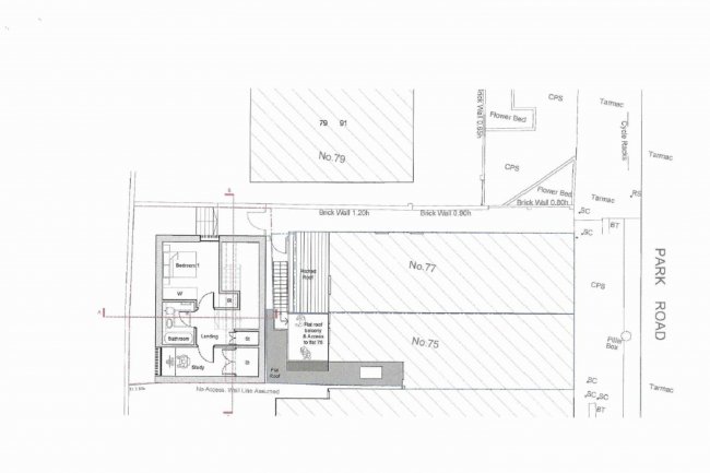 Land on the west side of 75 Park Road, Kingston Upon Thames, KT2 6DE 5