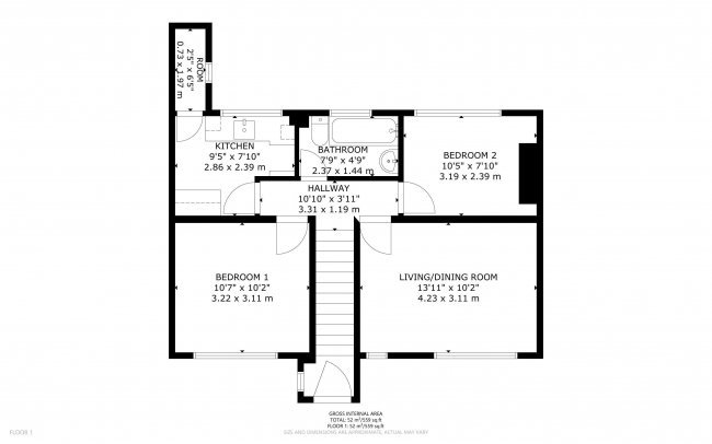 10 Nursery Court, Tottenham, London, N17 8AR 2