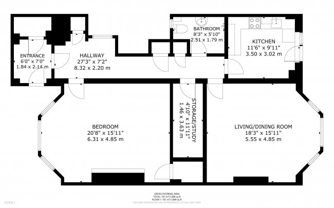 Flat 29A, Holland Park Gardens, Holland Park, London, W14 8EA 1