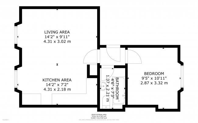 Flat B, 220 Liverpool Road, Islington, London, N1 1LE 4