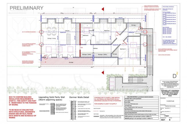 Roof Space to 59 to 65 Humber Road, London SE3 7LR 3