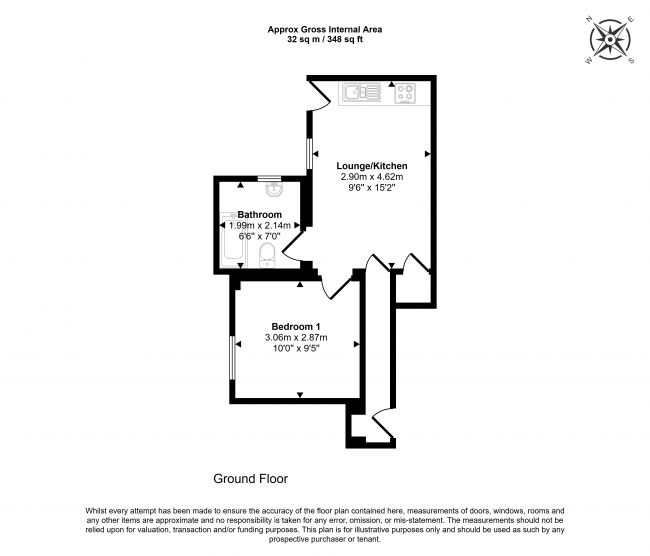 Flat A, 61 Bohemia Road, St. Leonards-on-Sea, TN37 6RG 2