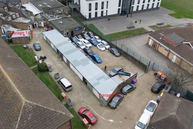 Garages at Medway Court, Whalebone Lane South, Dagenham RM8 1AD 31