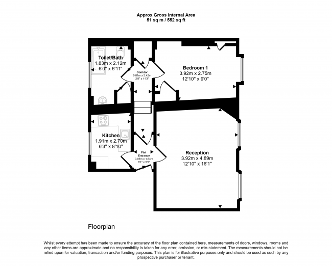 Flat 1, 7A Caledonian Road, Islington, London N1 9DX 2
