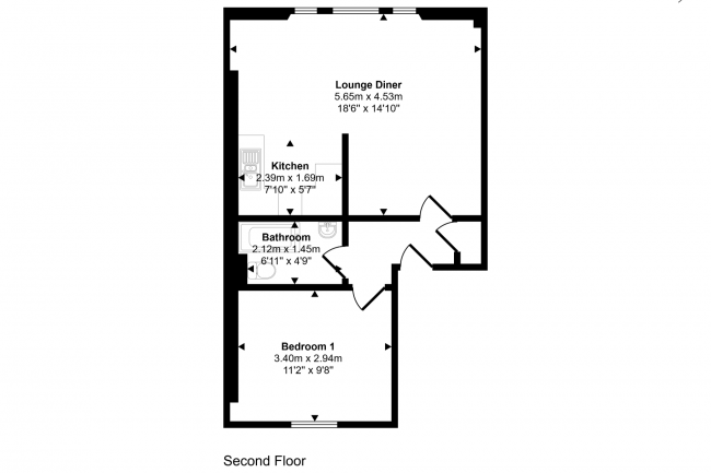 16D Cambridge Gardens, London W10 5UB 10