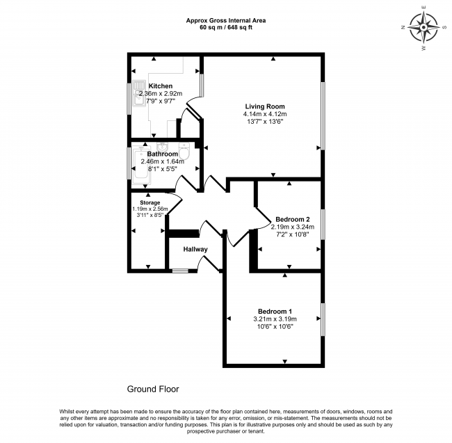 Flat 27 Bodmin Court, Bellamy Road, Mansfield, NG18 4QA 2