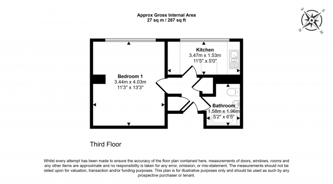 Flat 77, Quartercroft, Pyramid Close, Weston Favell, Northampton, Northamptonshire, NN3 8DP 4