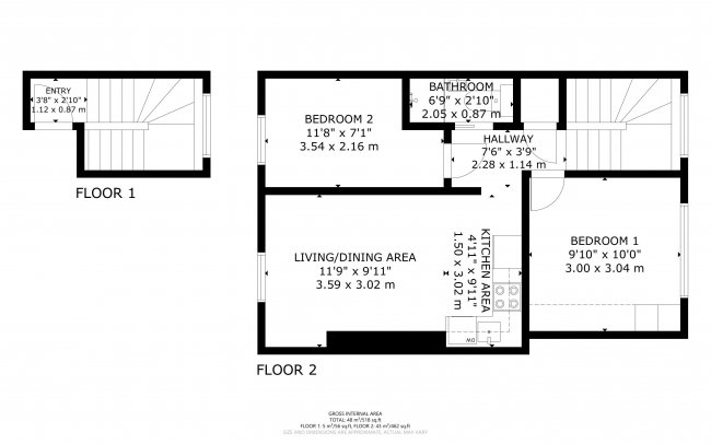 53d Tavistock Road, London, Notting Hill, W11 1AR 1