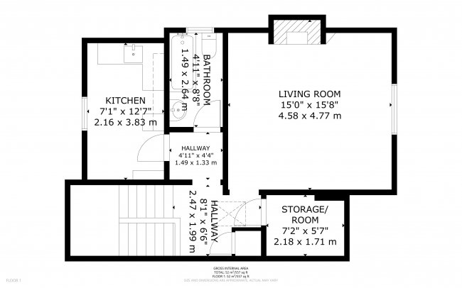 Second Floor Flat, 3 Park Road, Harlesden, London, NW10 8TB 1