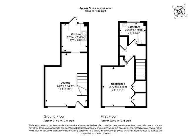 46 Pinewood Close, Borehamwood, Hertfordshire, WD6 5NW 1
