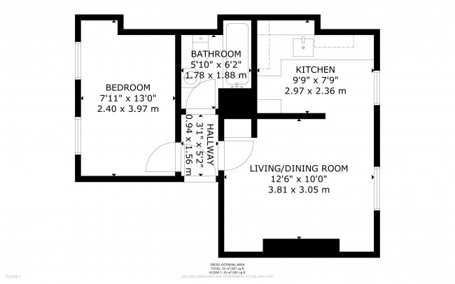 Flat B, 22 Pleasant Place, Islington, London, N1 2BZ 9