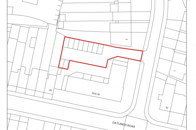 Land and former garage site at Oatlands Road, Enfield EN3 5LJ 3