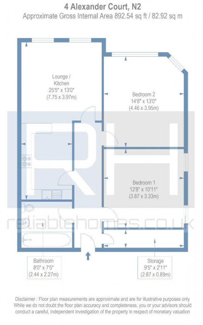 79 High Road and Flats 1-4 Alexander Court, East Finchley, London N2 8AD 1