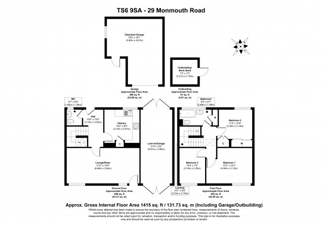 29 Monmouth Road, Middlesbrough, North Yorkshire, TS6 9SA 2