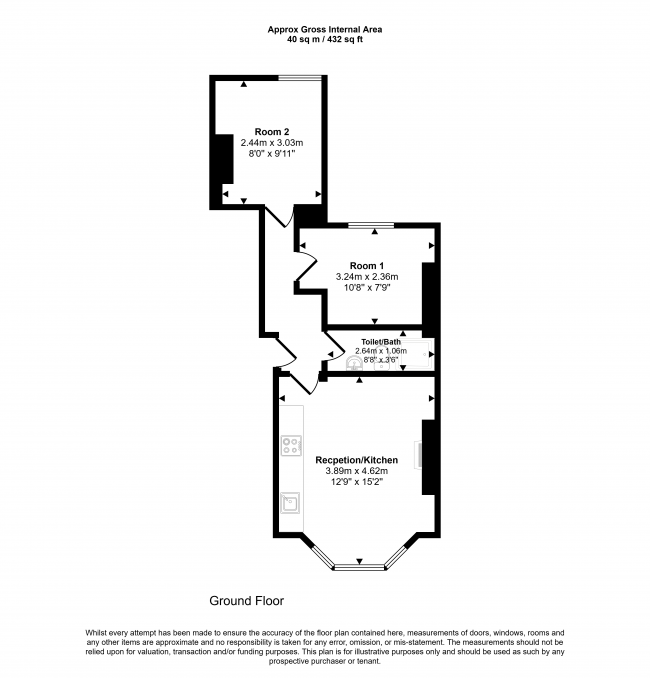 Flat B, 19 Hetley Road, Shepherds Bush, London W12 8BA 8