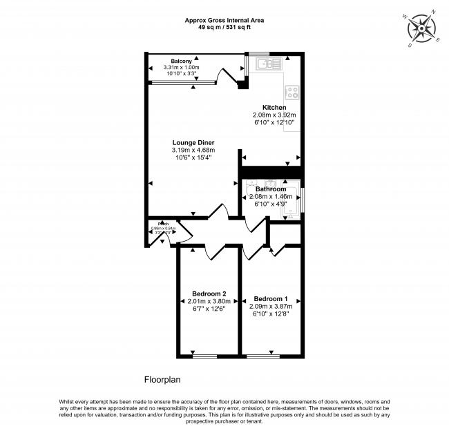 51 Carter Gate, Nottingham, NG1 1GL 1