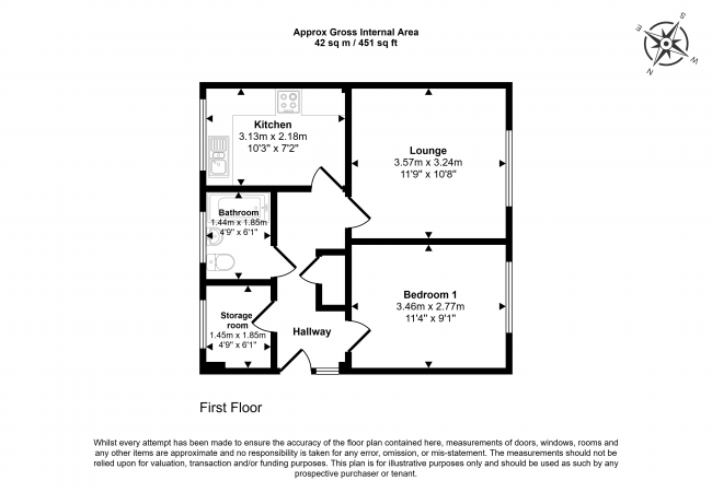 Flat 49, Peregrine Drive, Sittingbourne, ME10 4TZ 8