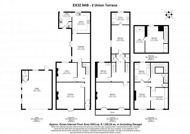 2 Union Terrace, Barnstaple, Devon, EX32 9AB 9