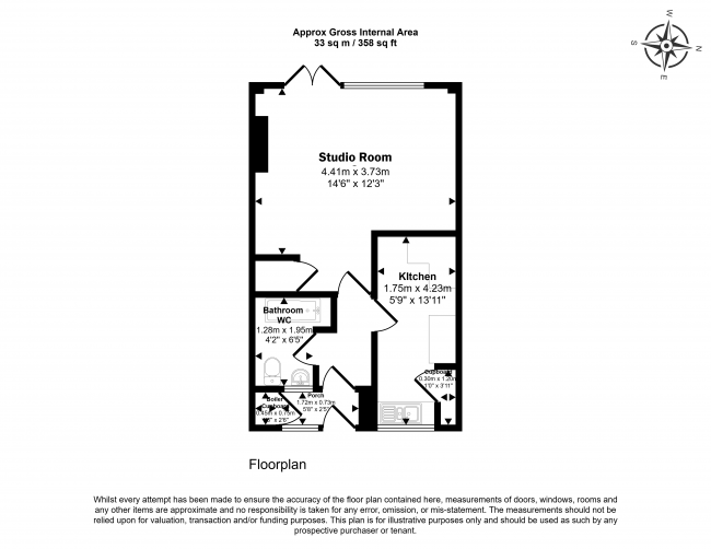 61 Wellington Flats, Salthouse Lane, Yeovil, Somerset, BA20 1TY 1