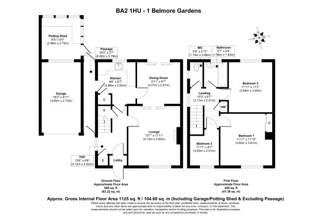 1 Belmore Gardens, Bath BA2 1HU 9