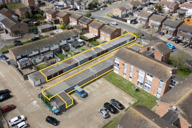 Garages at Clyde Rear of 26 Ashlands Court, Coronation Avenue East, Tilbury, Essex, RM18 8RY 4