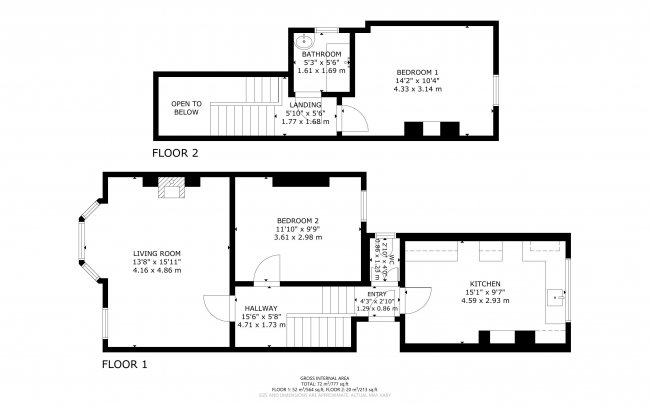 Flat B, 21 Meteor Street, Battersea, London, SW11 5NZ 1