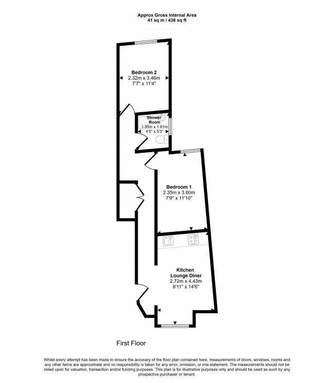 Flat B 34 Ellingham Road, Shepherds Bush, London W12 9PR 7