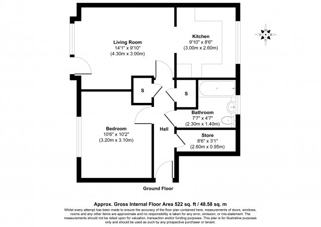 Flat 120 Westcoft, Chippenham, Wiltshire, SN14 0NU 10