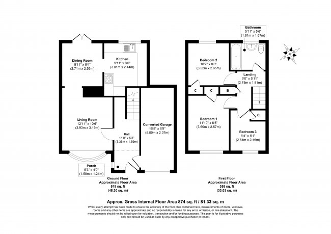 60 Ty-Draw, Church Village, Pontypridd, South Wales, CF38 1UF 2