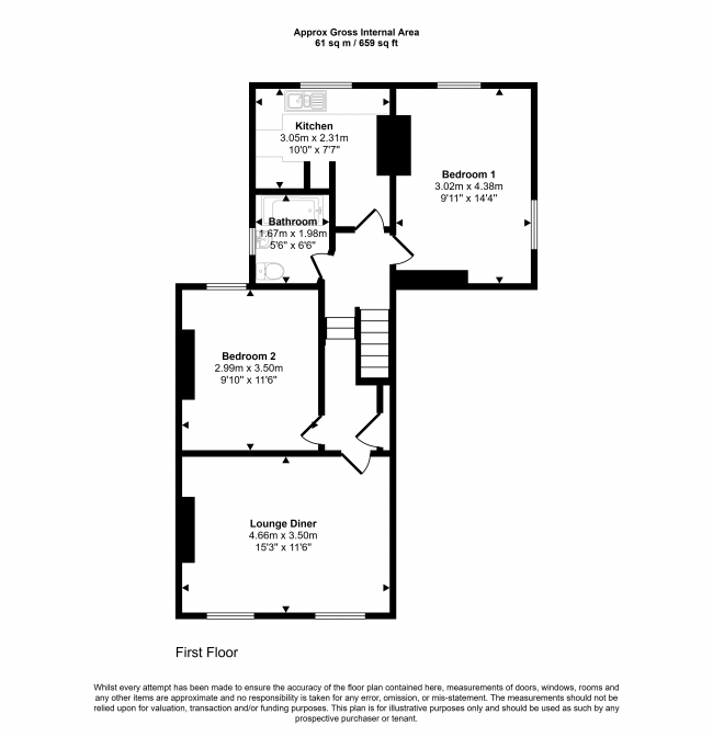 Flat B, 78 Poplar Road, Herne Hill, London, SE24 0BP 5