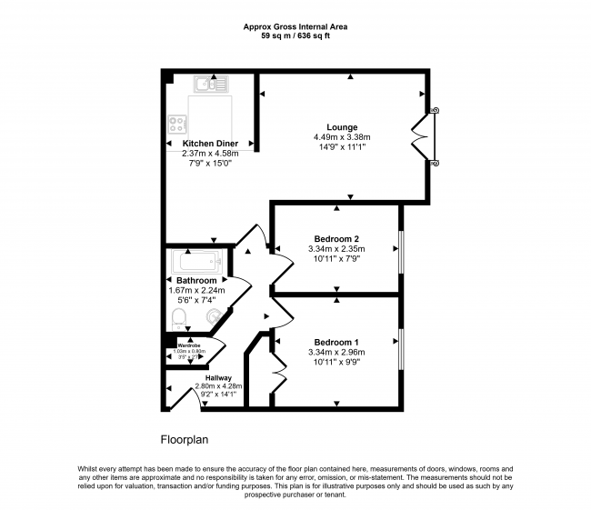 Apartment 11, 80 Priestfields, Leigh, Lancashire WN7 2RX 1